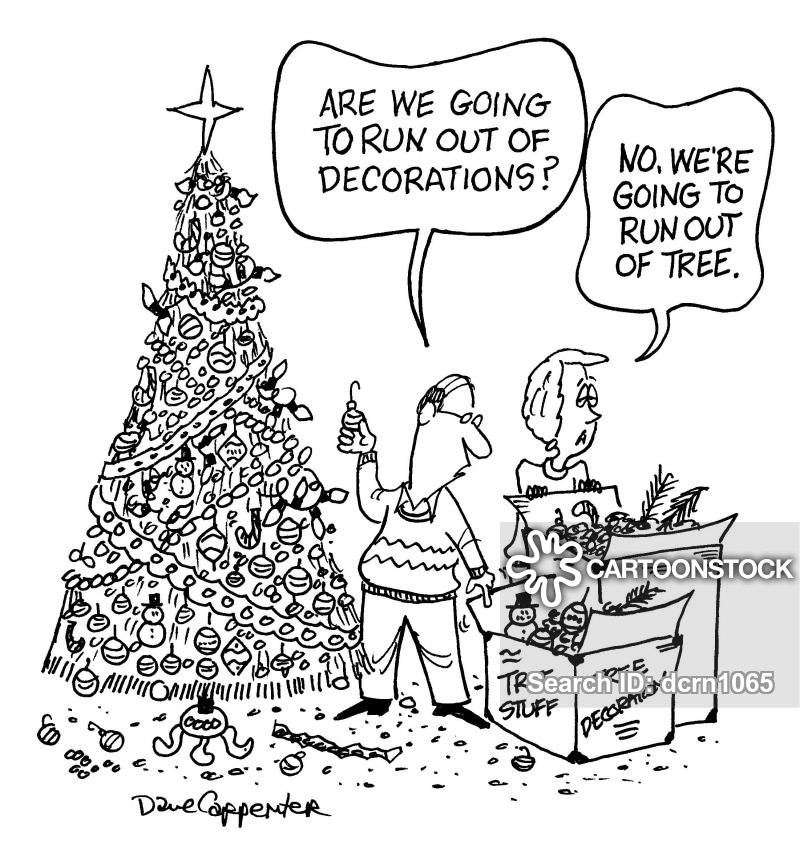 Decorate your Holidays with Baublz - Christmas Tree No Decorations Comic