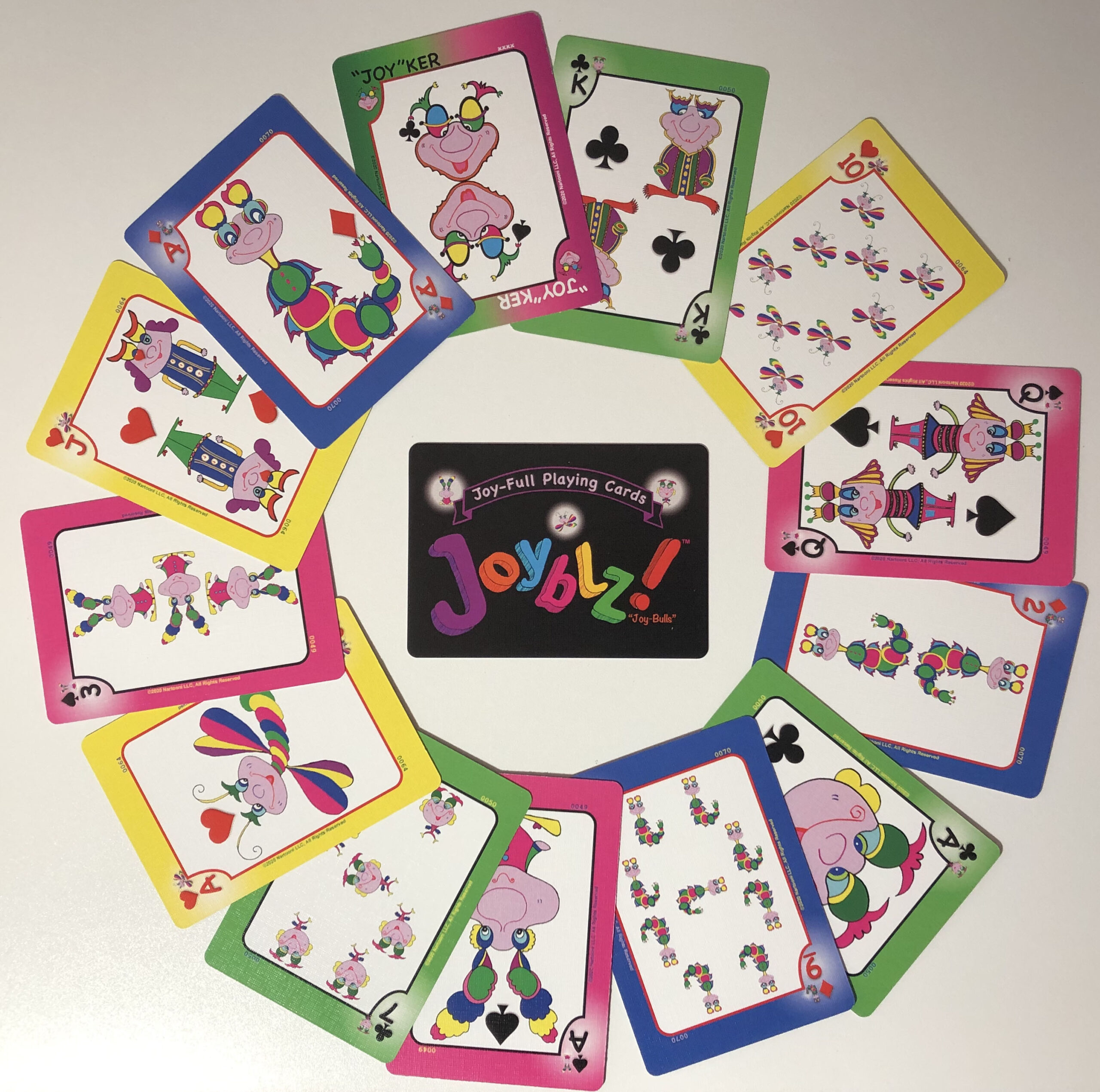 JBLZ-PPC Joyblz Poker-Size Playing Cards Circle