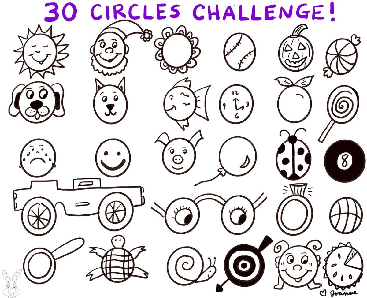 Jump Start Your Creativity with Artistlz - 30 Circle Challenge